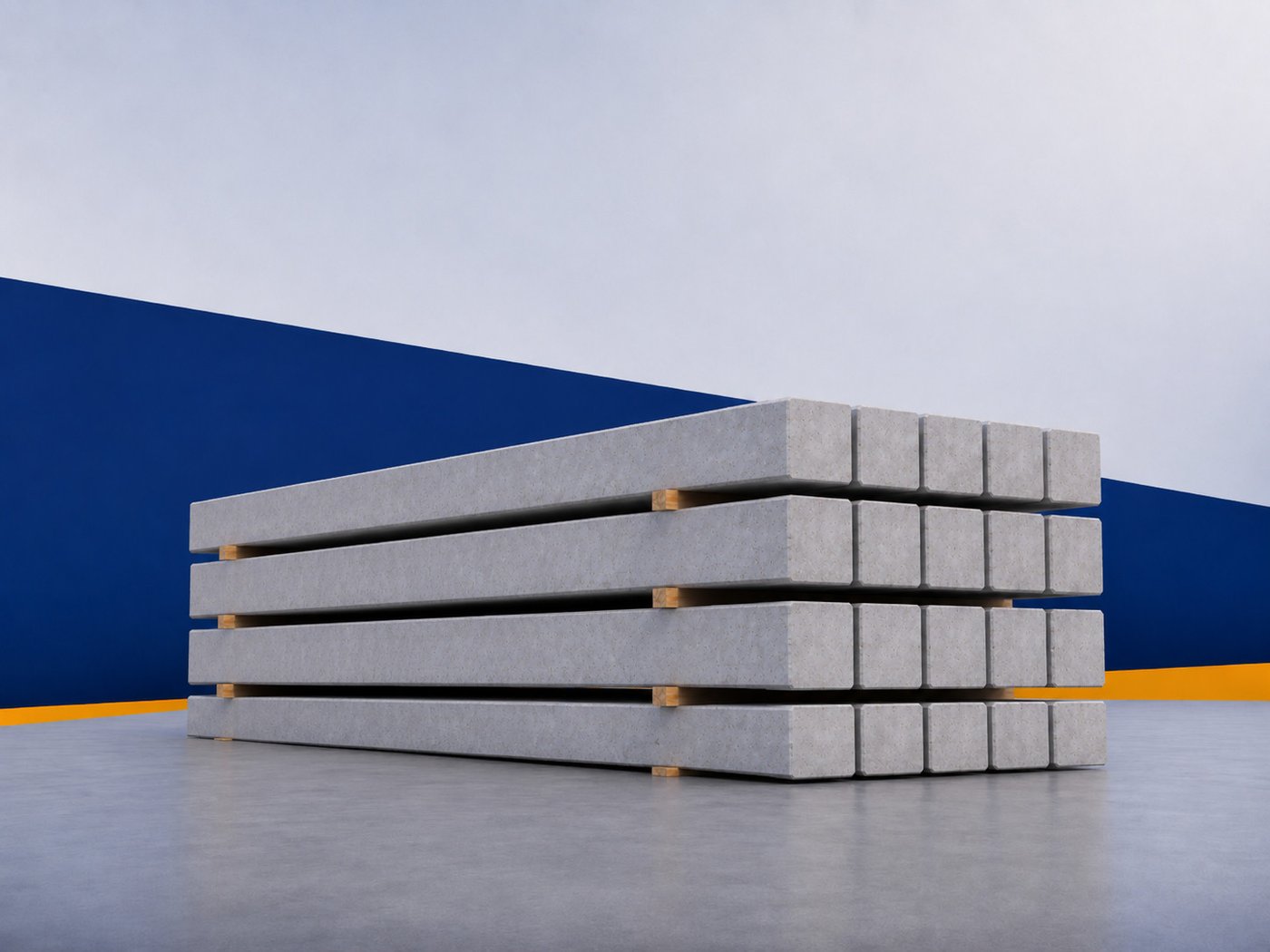 เสาเข็มคอนกรีตเหลี่ยมตัน 12×12 ซม. ยาว 2–6 เมตร สำหรับงานรั้วและงานเบา ราคาโรงงาน